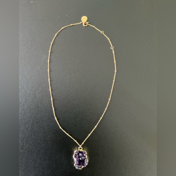 Nina Nguyen Amethyst Crystal Necklace - Picture 3 of 7